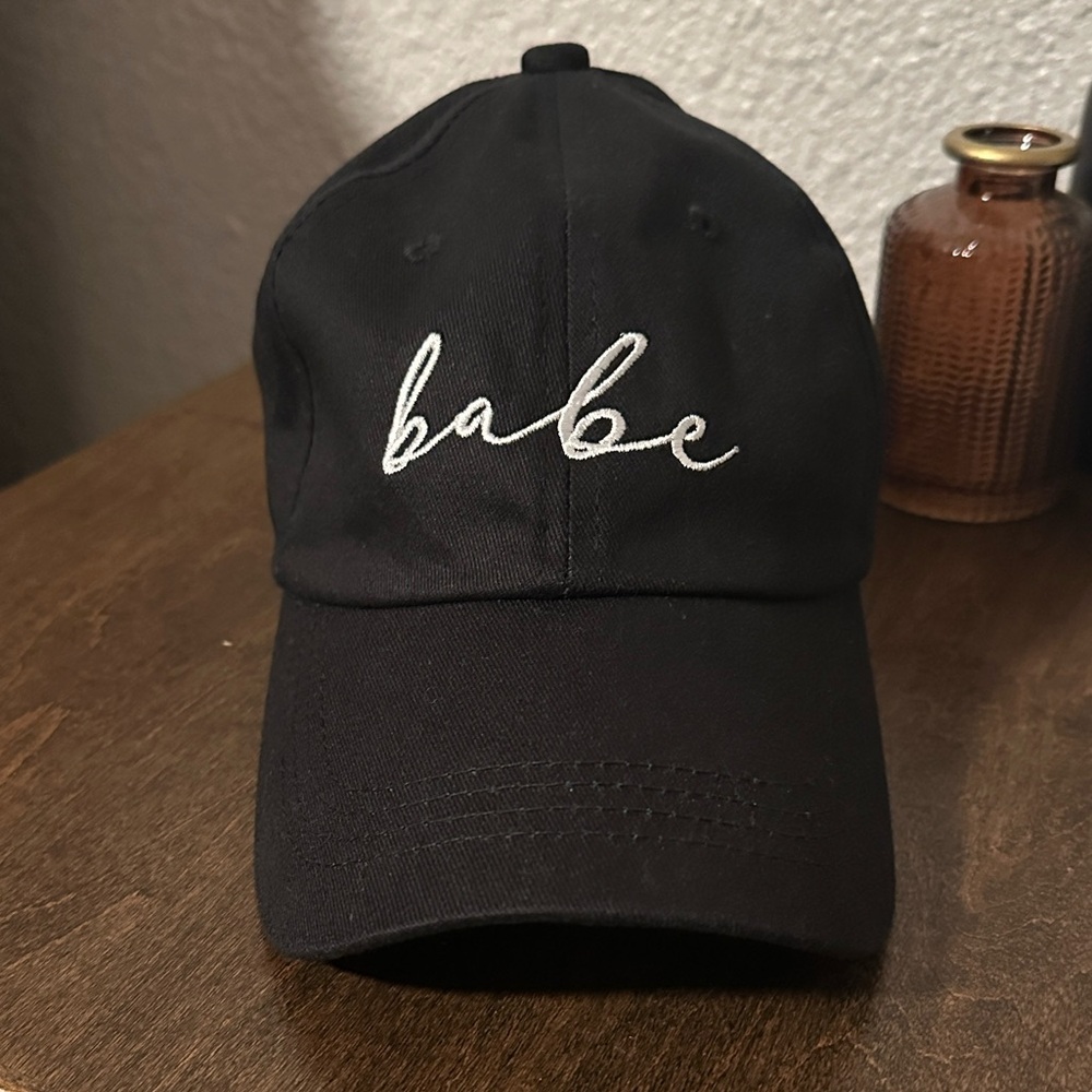 Black 'Babe' Baseball Cap